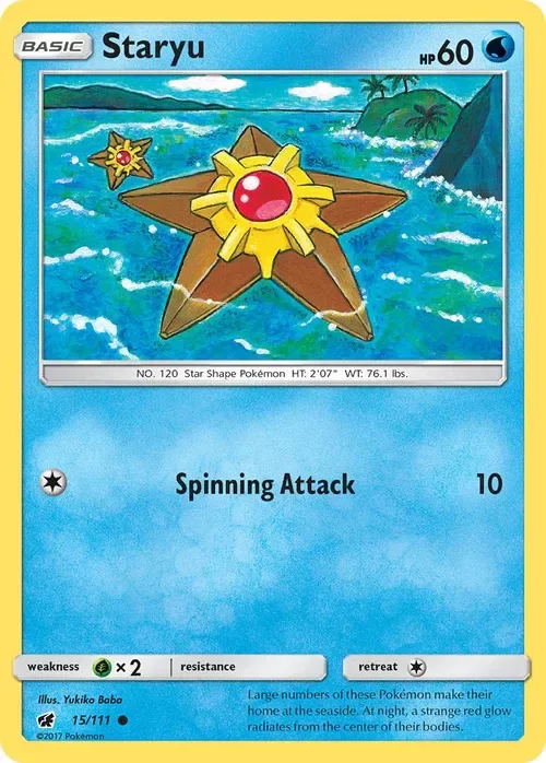 Producto - Staryu - 15/111 - Crimson Invasion