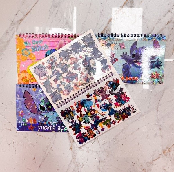 Producto - Stickers x 10 hojas Stitch