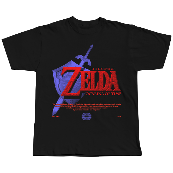REMERA "ZELDA OCARINA OF TIME" ON-DEMAND