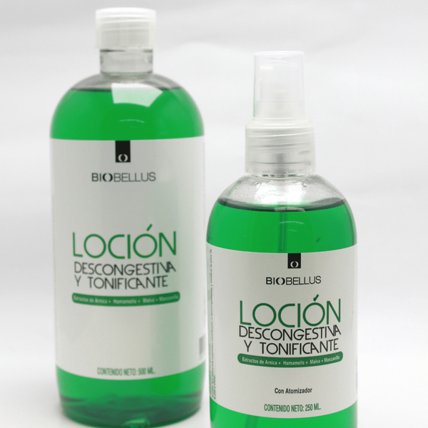 Producto - Loción descongestiva y tonificante x 500ml