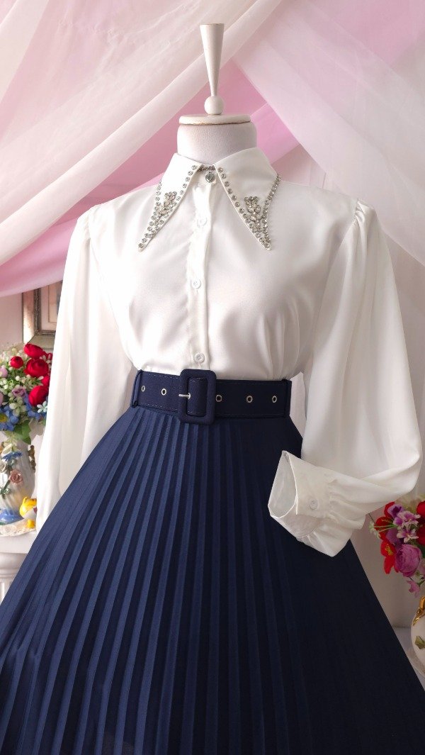 Producto - Camisa Cristal Blanca! IMPORTADA NUEVA - 2