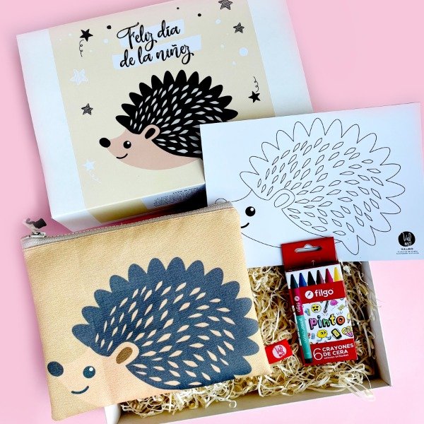Producto - Box Día de las infancias. Tito el erizo