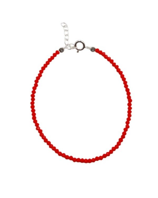Producto - PULSERA CRISTAL ROJO
