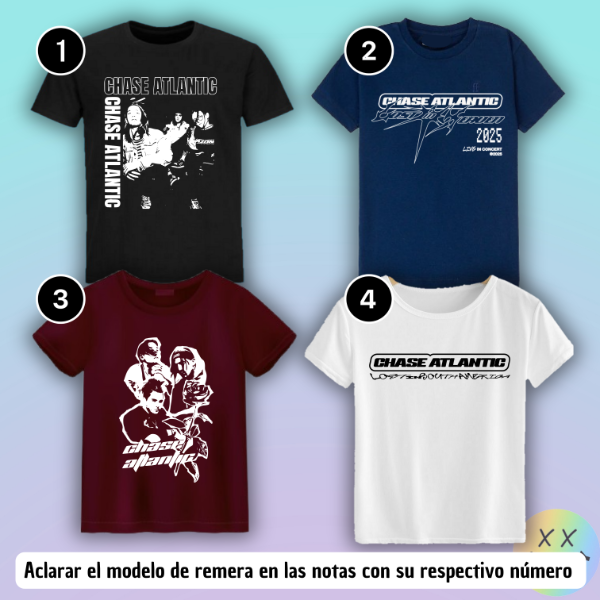 Producto - Remeras Chase Atlantic #1