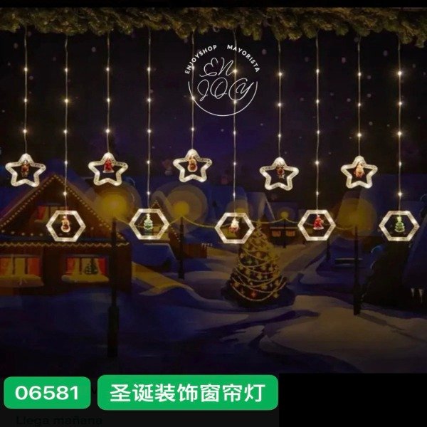 Producto - LUZ LED DECORACION COLGANTE NAVIDEÑO 06581