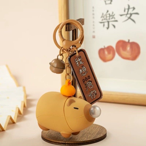Producto - Llavero Capybara chicle globo (x12 42.000ars)
