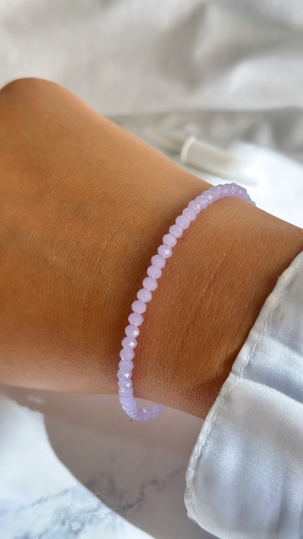 Producto - PULSERA CRISTALES LILA