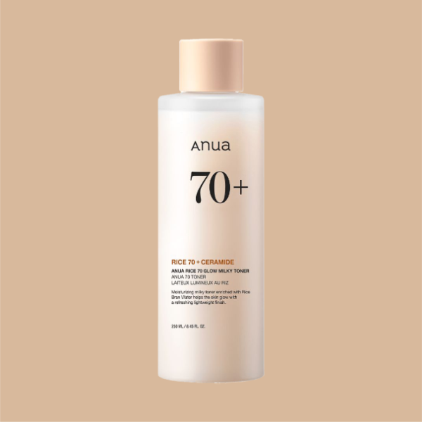 Producto - ANUA RICE 70 GLOW MILKY TONER 250ml - Pieles mixtas y secas