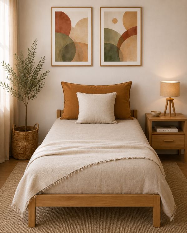 Producto - Bed Set - Off White (Individual) - 0