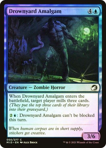 Producto - Drownyard Amalgam Foil  Innistrad: Midnight Hunt