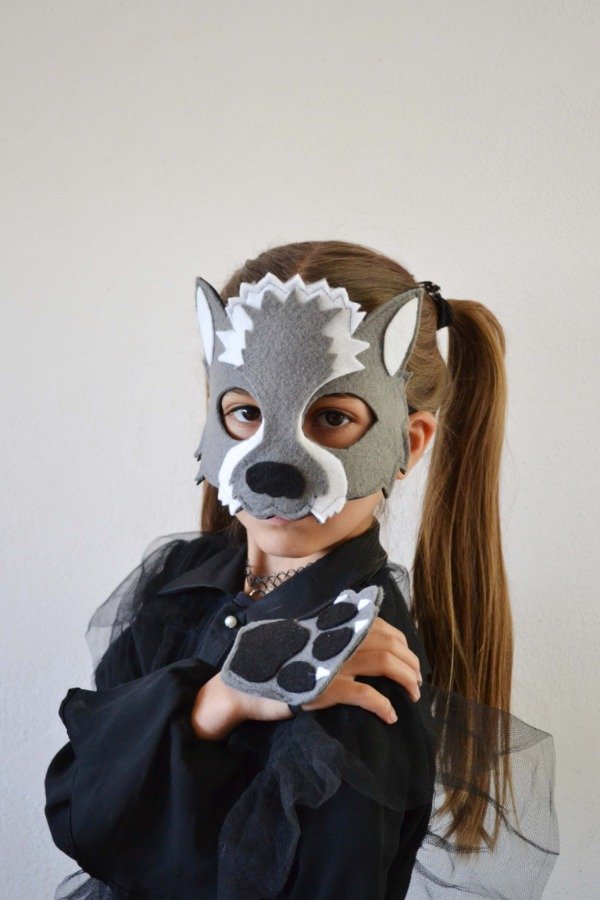 Producto - Máscara Lobo + Bolsita