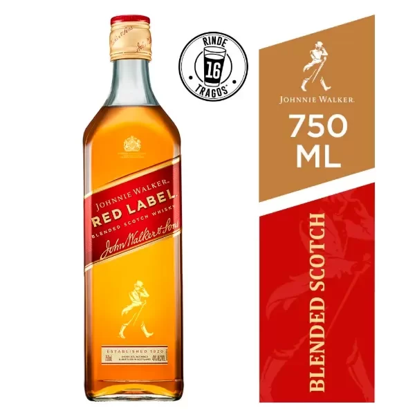 Producto - Johnnie Walker Red Label x 750ML