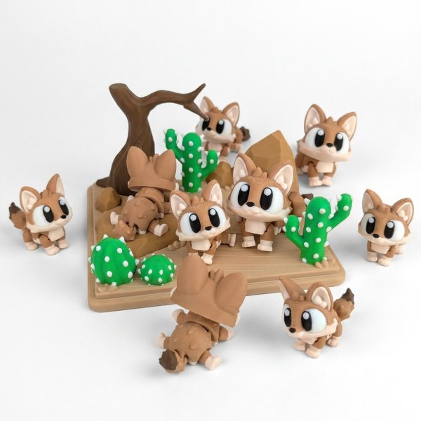 Producto - Zorro del Desierto con Playset - 0