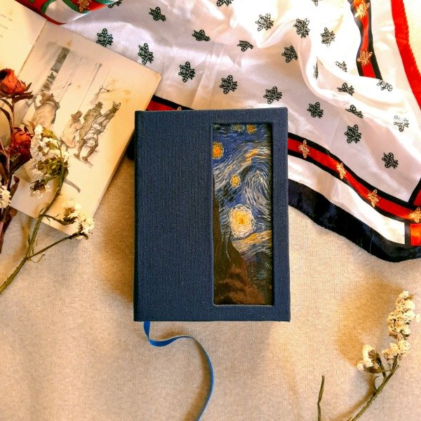 Producto - Cuaderno a6 - "La noche estrellada"