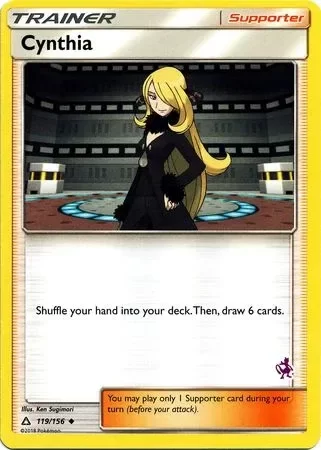Producto - Cynthia (119/156) Ultra Prism (Mewtwo Deck) [Battle Academy 2020]