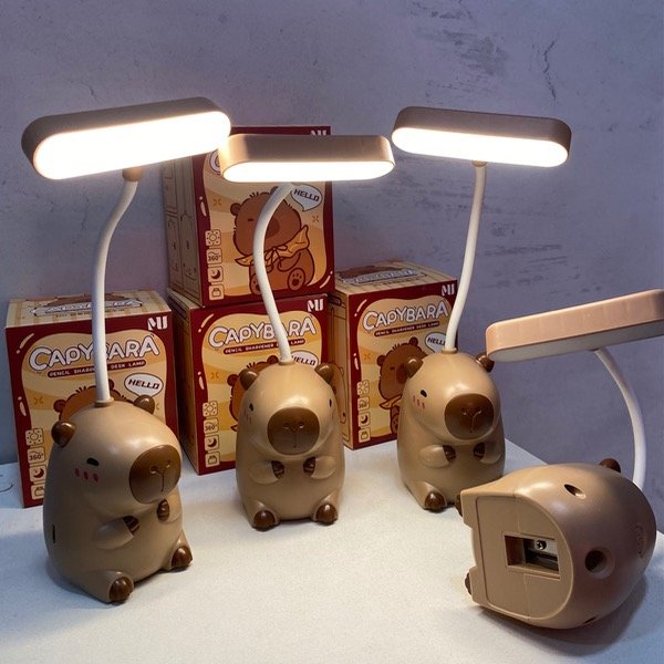 Producto - Lámpara de escritorio Capybara c/sacapuntas