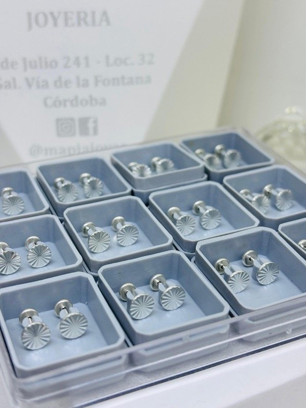 Producto - ABRIDOR CÍRCULO FACETADO PLATA 925