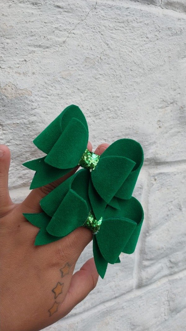 Producto - Par lazo medianos verde