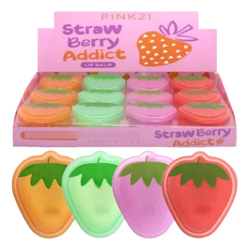 Producto - Bálsamo Hidratante Frutilla Addict Pink 21