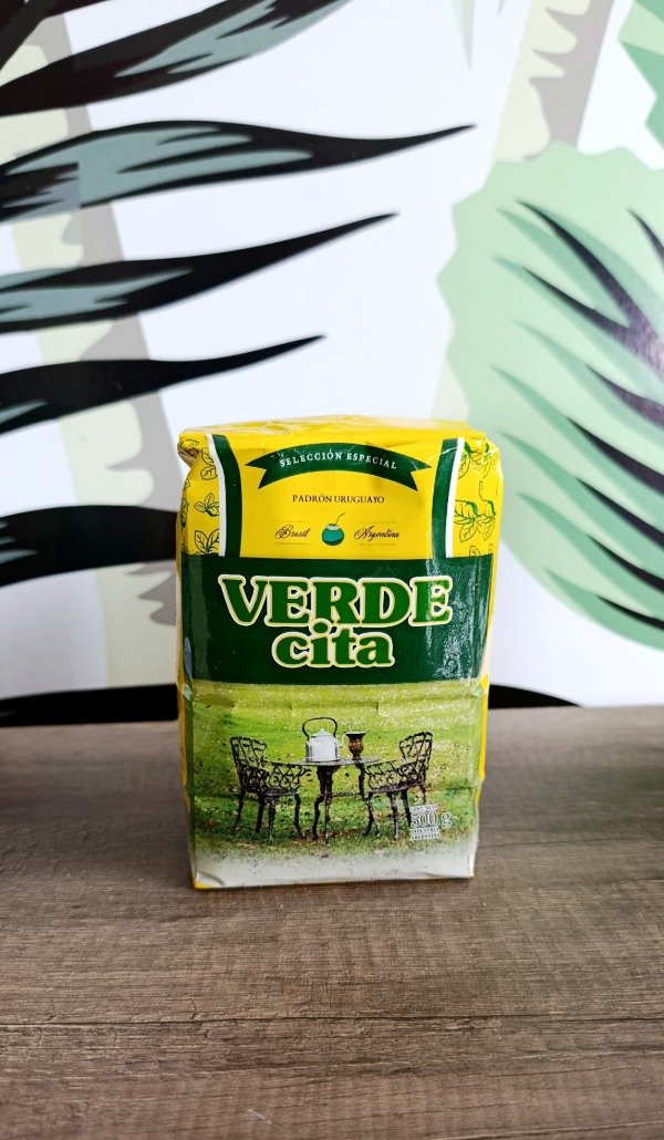 Producto - Yerba Mate Verde Cita 500gr Despalada