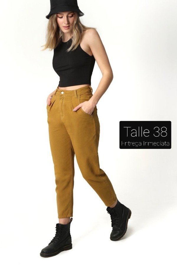 Producto - Jean GyG Penza Mostaza Talle 38