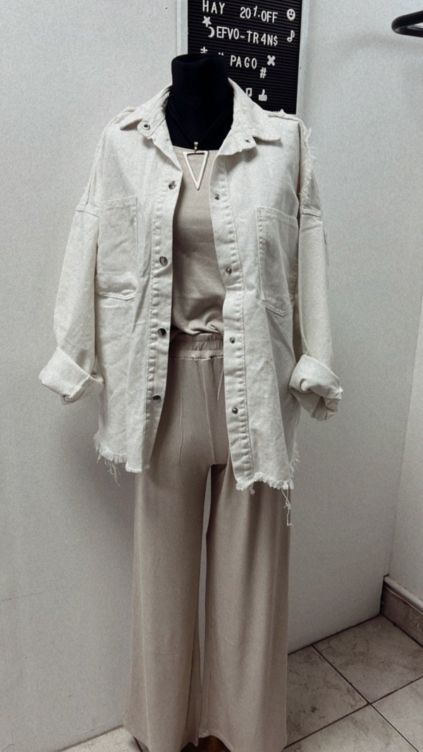 Producto - Camisaco Sole Blanco