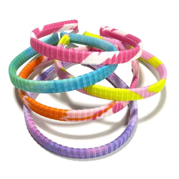 Producto - Vincha estampada 10 mm