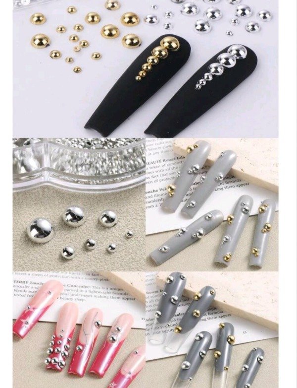 Producto - Caviar en cajita x12 plateado y dorado media perla importado - 2