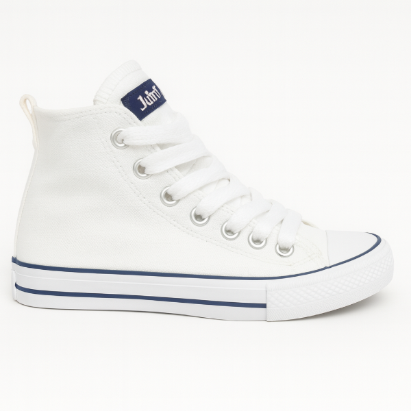 Producto - Bota de Lona en color blanco