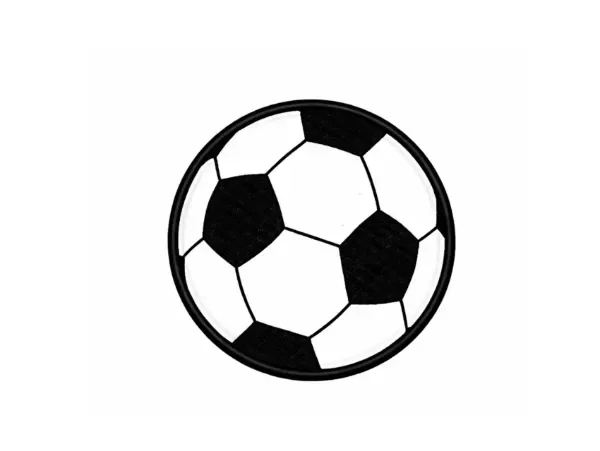 Producto - APLIQUE BORDADO PELOTA FUTBOL CHICO