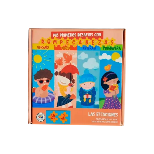 Producto - Rompecabezas Las Estaciones 35 piezas
