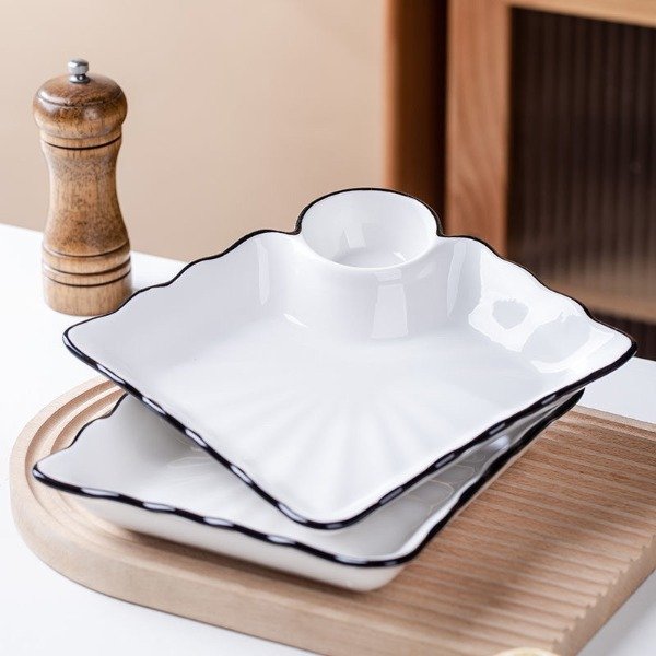 Producto - PLATO CERAMICA CON SALSERA