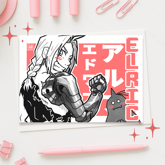 Producto - Ilust. Edward y Alphonse // Full Metal Alchemist