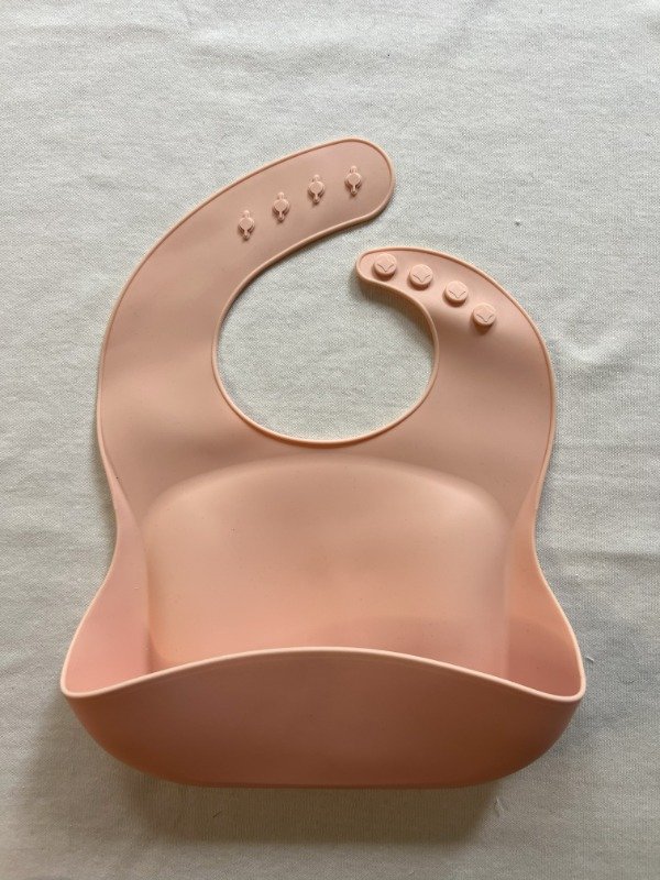 Producto - Baberos silicona rosa