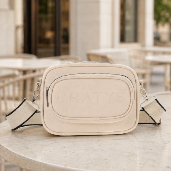 Producto - BANDOLERA JUNO RECTANGULAR CON DOBLE CIERRE Y CORREA ANCHA REGULABLE 22 CM - 0