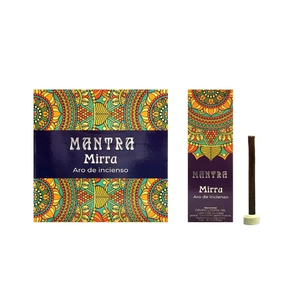 Producto - Sahumerio Mantra dhoop corto mirra