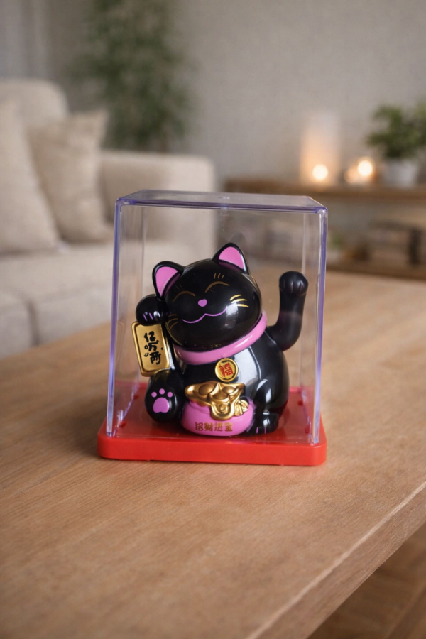 Producto - Gato Solar Negro A