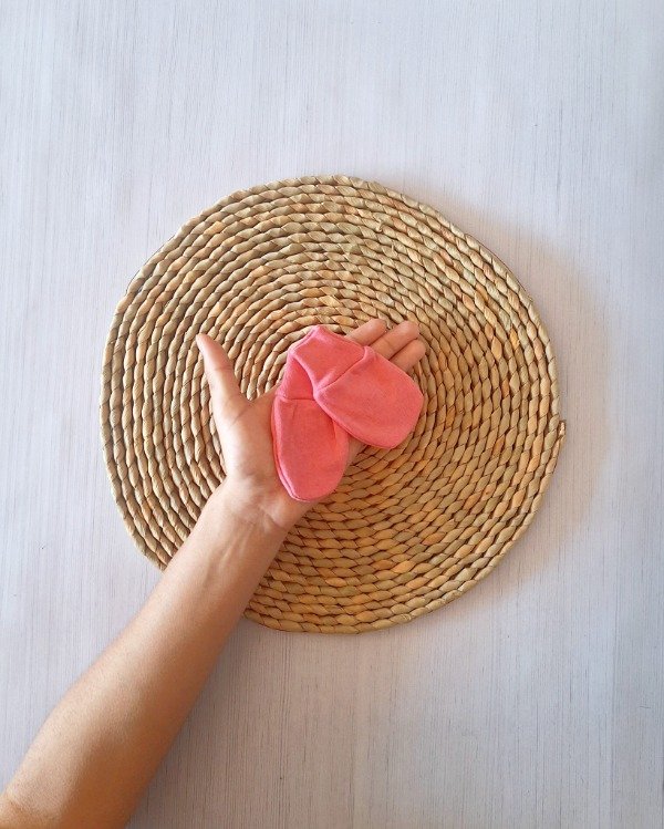 Producto - Manopla de Algodón Rosa