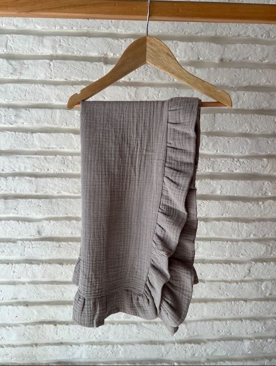 Producto - Manta gasa doble con volados