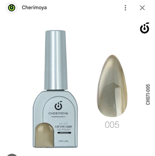 Producto - Esmalte ojo de gato 005 Cherimoya
