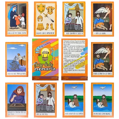 Producto - JUEGO DE CARTAS LA MEMORIA