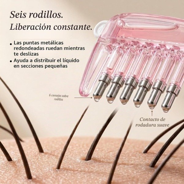 Producto - Peine aplicador de serums para el cuero cabelludo (2 colores) - 2