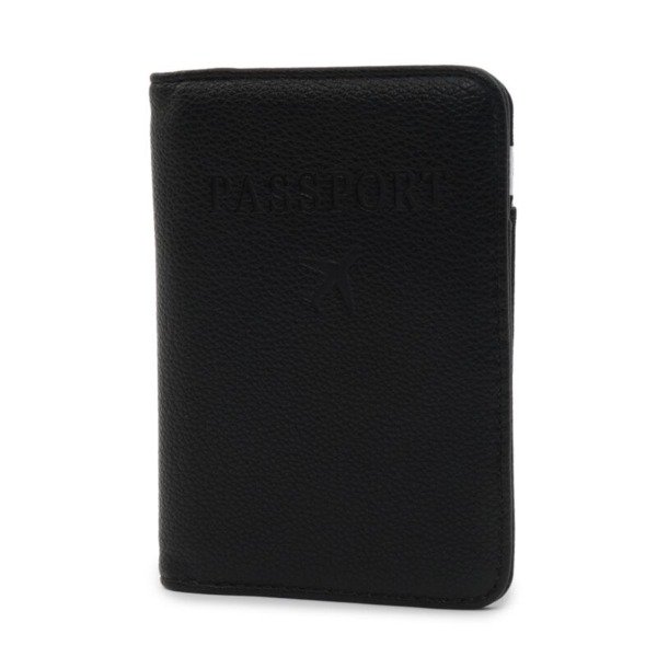 Producto - Porta Pasaporte Negro