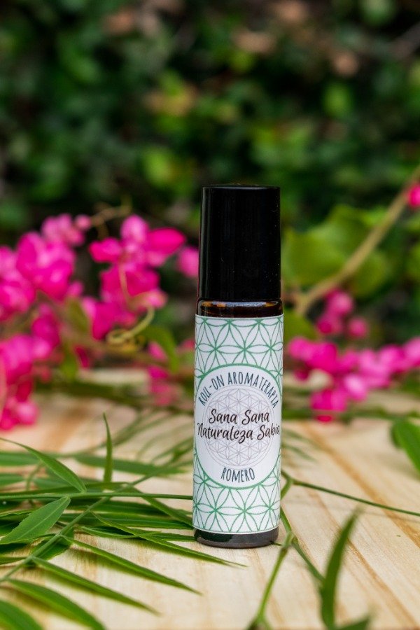 Producto - Roll-On Aromaterapia Concentración - Romero.