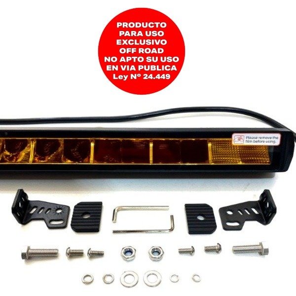 Producto - IRON LED IR100 BAR120DUTY-YEW - BARRA LED AMBAR 56CM
