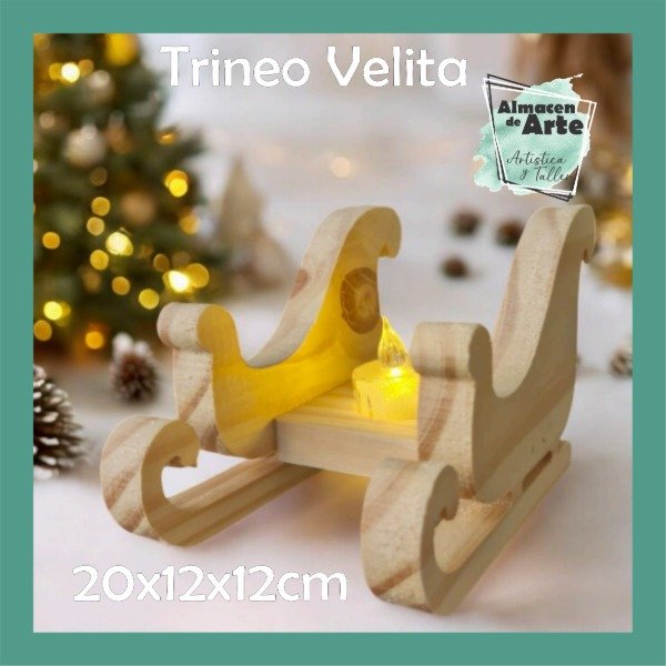 Producto - Trineo Velita Pino