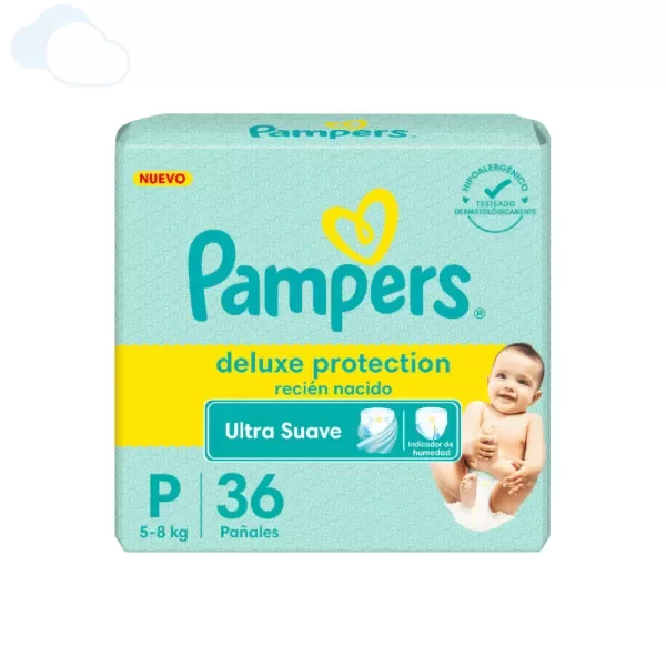 Producto - Pampers Deluxe P x 36