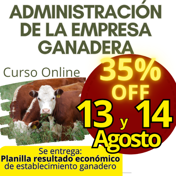 Producto - Curso online Administración de la Empresa Ganadera