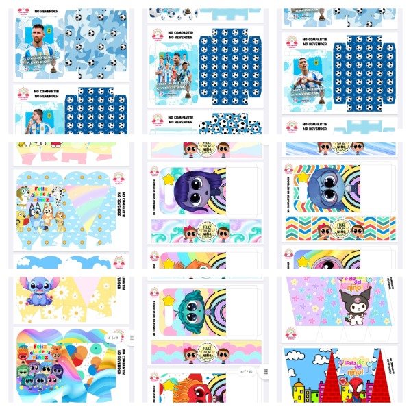 Producto - Cajas y pochocleras día del niño