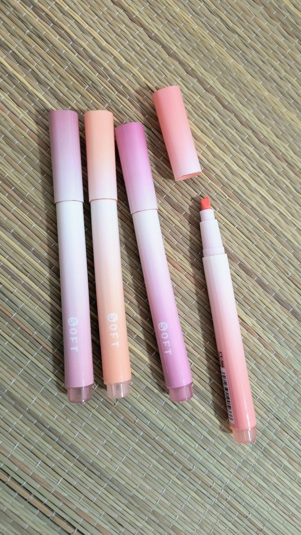 Producto - Resaltador gradual x 4 rosa